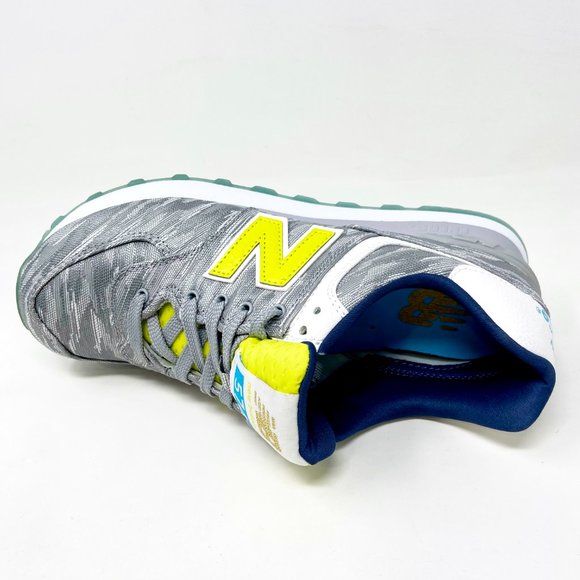 New Balance 574 Classic Summer Waves Gray Womens Casual Sneakers WL574SIA - Picture 4 of 5